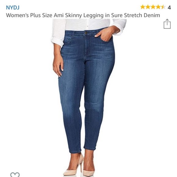 NYDJ Denim - NYDJ Ami Skinny  Cool Embrace -Junipero Jeans Size 14W NWT